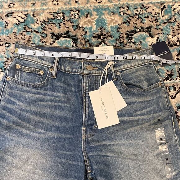 NWT Lucky Brand Drew Mom High Rise Taper Sz. 10/30 Ankle - Picture 10 of 11